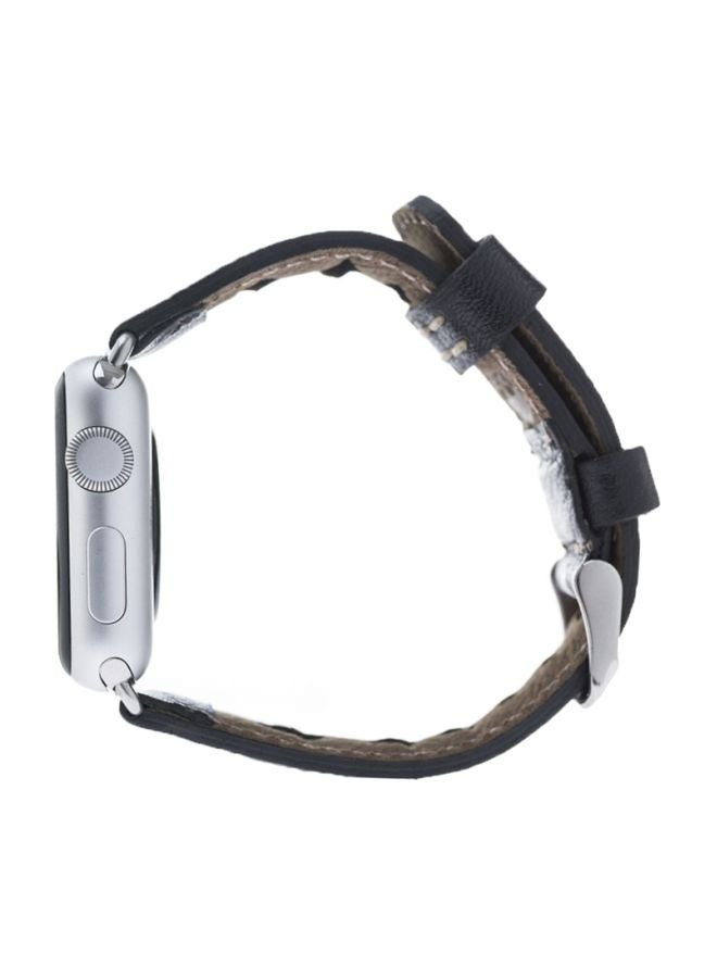 Ozone Replacement Band For Apple Watch 44mm Series 4/42mm 3/2/1 Black - Image 4