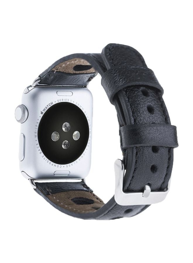 Ozone Replacement Band For Apple Watch 44mm Series 4/42mm 3/2/1 Black - Image 3