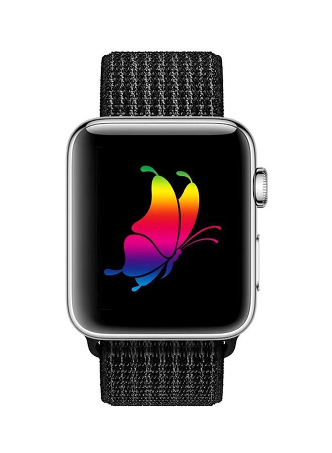 Replacement Band For Apple Watch Series 1/2/3/4 42/44mm Black