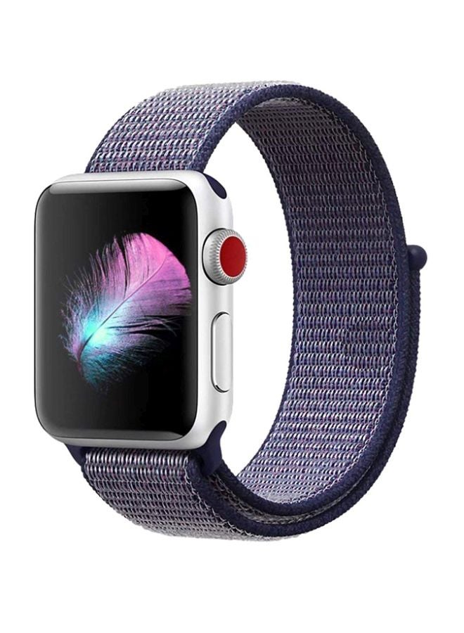 Ozone Replacement Band For Apple Watch Series 1/2/3/4 38/40mm Dark Blue - Image 1