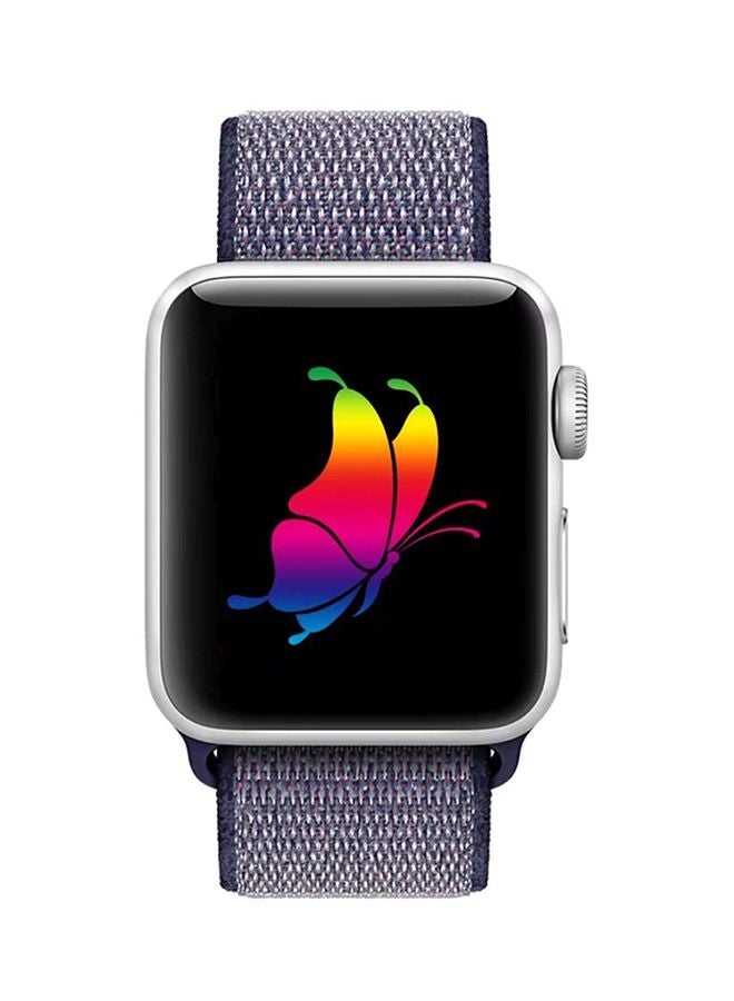 Ozone - Replacement Band For Apple Watch Series 1/2/3/4 42/44mm Dark Blue - Image 1