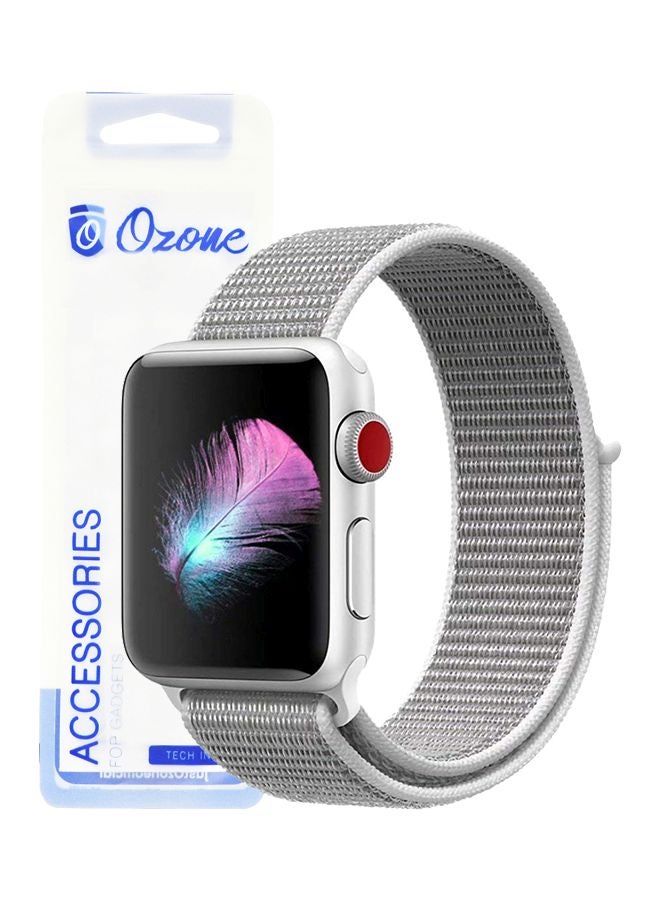 Ozone Replacement Band For Apple Watch Series 1/2/3/4 42/44mm Grey - Image 4