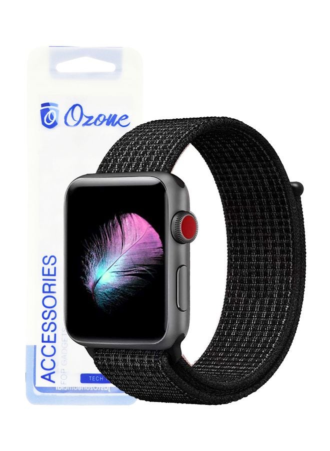 Replacement Band For Apple Watch Series 1/2/3/4 42/44mm Black
