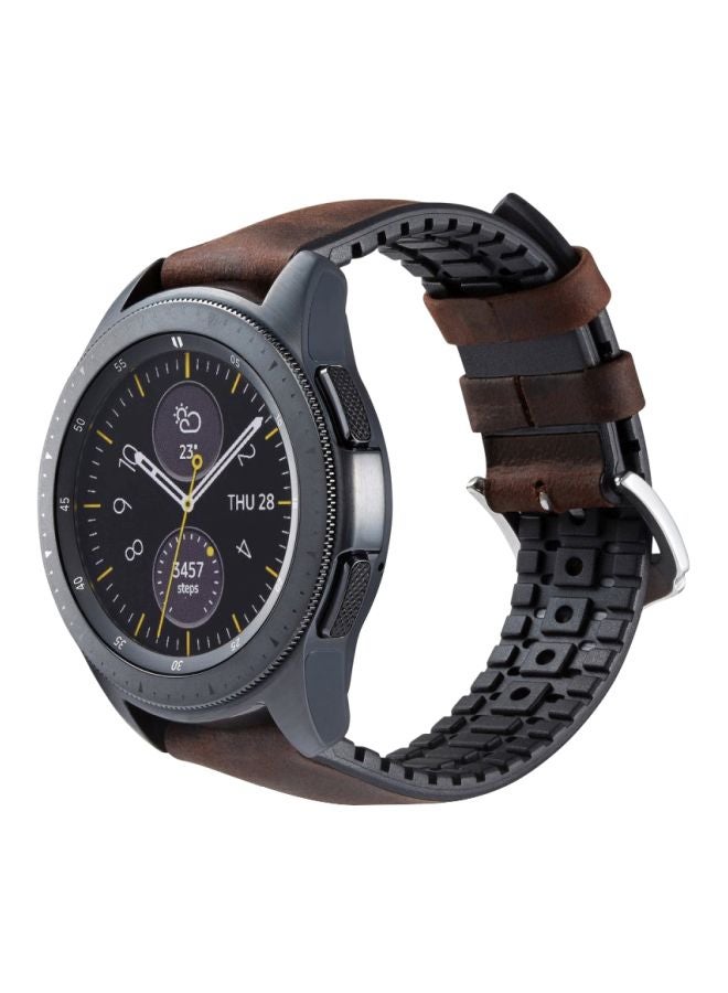 Ozone Replacement Band For Huawei Watch GT/Samsung Gear S3 Classic/Frontier/Galaxy/Moto 360 2nd Gen Coffee