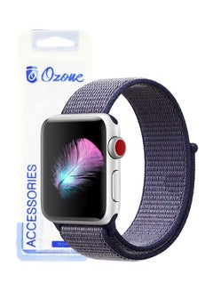 Ozone Replacement Band For Apple Watch Series 1/2/3/4 42/44mm Dark Blue  - Image 3