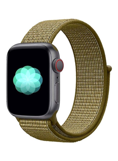 Replacement Band For Apple Watch Series 1/2/3/4 38/40mm Olive Flak