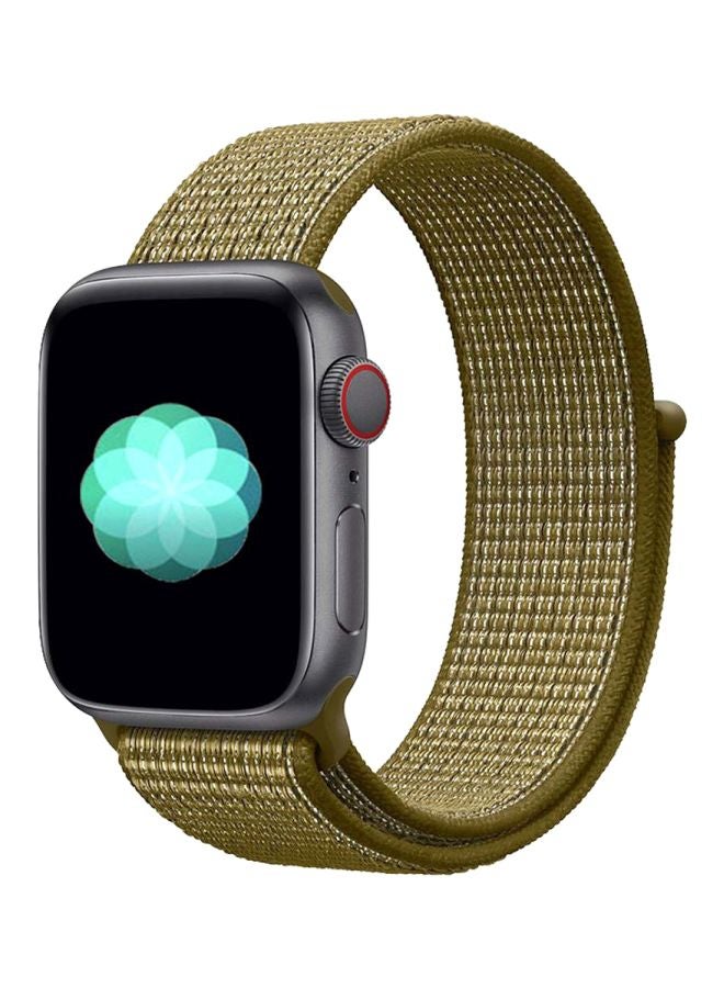 Ozone - Replacement Band For Apple Watch Series 1/2/3/4 38/40mm Olive Flak - Image 1