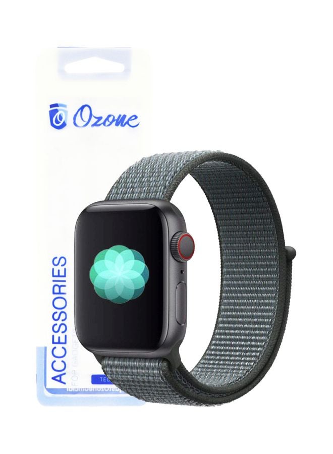 Ozone Replacement Band For Apple Watch Series 1/2/3/4 38/40mm Storm Grey - Image 2