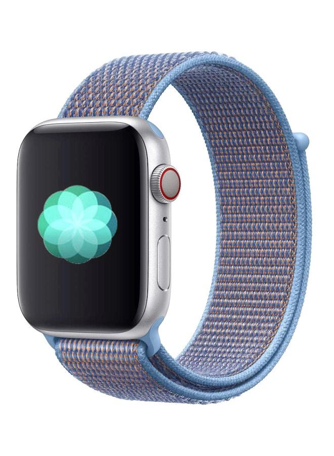 Ozone Replacement Band For Apple Watch Series 1/2/3/4 38/40mm Cerulean - Image 1