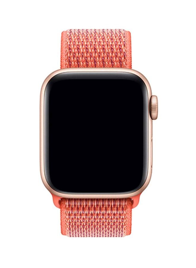 Ozone - Replacement Band For Apple Watch Series 1/2/3/4 38/40mm Nectarine - Image 1