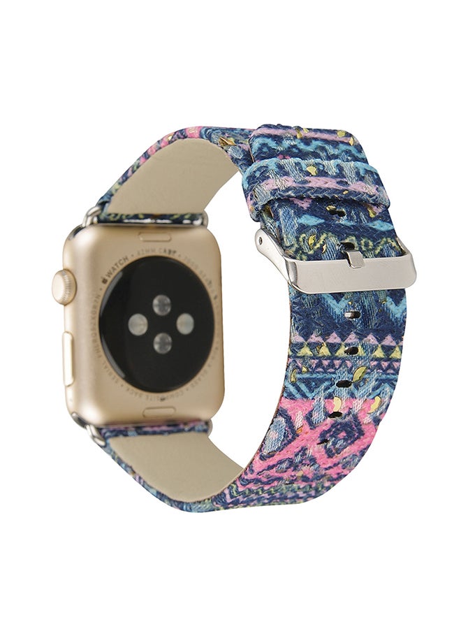 سوار بديل لسلسلة ساعات أبل 3/2/1 42 مم متعدد الألوان - Image 2