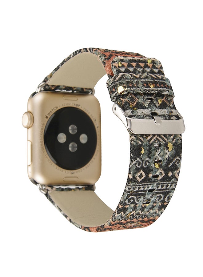 سوار بديل لسلسلة ساعات أبل 3/2/1 42 مم متعدد الألوان - Image 2