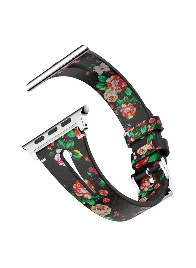 سوار بديل لساعة أبل السلسلة 1/2/3/4 مقاس 38 مم متعدد الألوان - Image 3