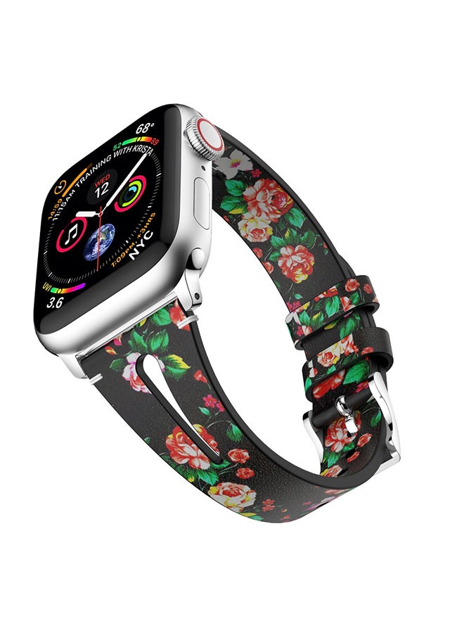 سوار بديل لساعة أبل السلسلة 1/2/3/4 مقاس 38 مم متعدد الألوان - Image 4