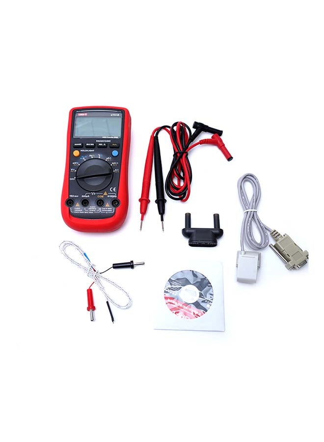 UNI-T Digital Multimeter High Accuracy Red/Black 180X87X47mm  - Image 3