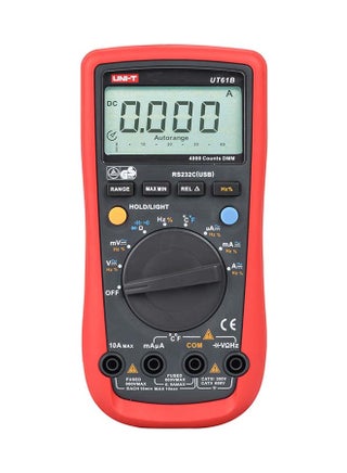 Digital Multimeter High Accuracy Red/Black 180X87X47mm - v1580393992/N34088557A_1