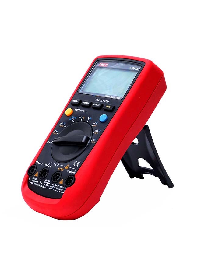UNI-T Digital Multimeter High Accuracy Red/Black 180X87X47mm  - Image 2