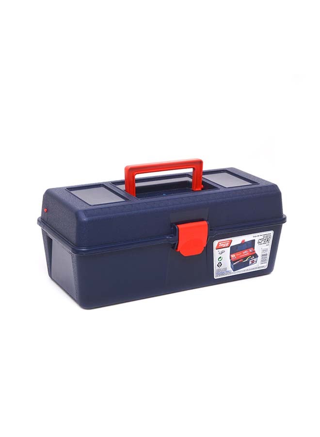 Tayg Plastic Tool Box Blue/Red 31X16X13cm  - Image 1