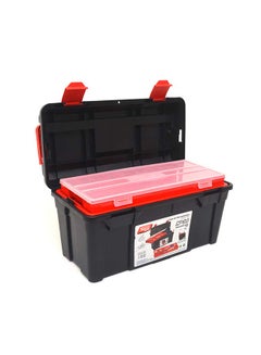 تايج صندوق أدوات متين مقاس 23 بوصة أحمر وأسود 58X28.5X29سم  - Image 2