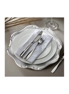 Jay Dinner Plate Silver 13x1inch  - Image 2