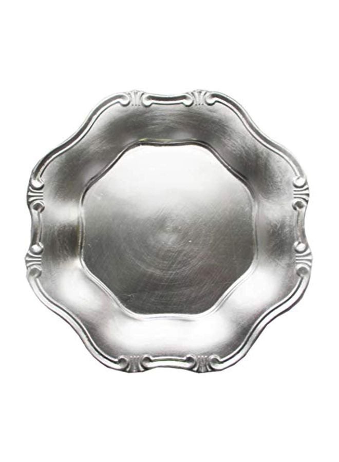 جاي طبق للعشاء فضي 13x1بوصة  - Image 1