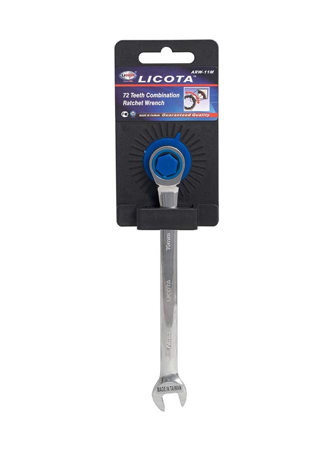 LICOTA Combination 72-Teeth Ratchet Wrench Silver 16X2X0.8cm - Image 3