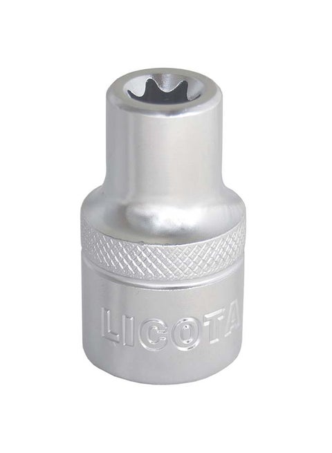1/2-Inch Drive Torx Socket Silver 3.8x2x2cm