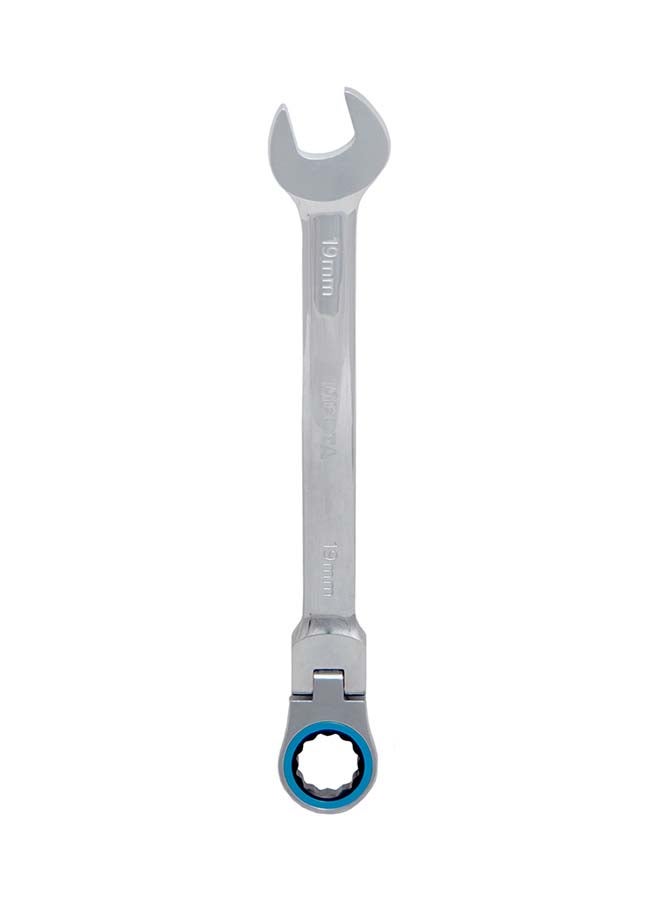 LICOTA 72-Teeth Flexible Combination Ratchet Wrench Silver 24.6x4x1.1cm - Image 1