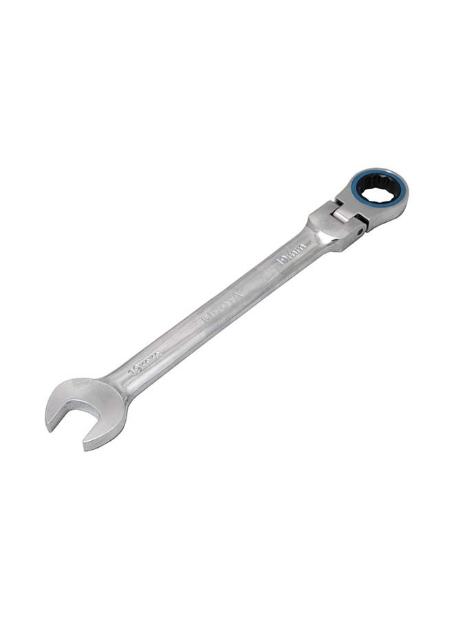 LICOTA 72-Teeth Flexible Combination Ratchet Wrench Silver 24.6x4x1.1cm - Image 2