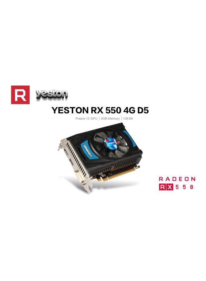 yeston AMD Radeon GDDR5 Graphic Card Black  - Image 2