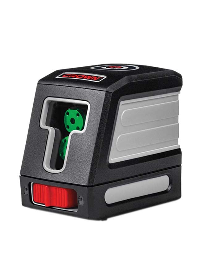 Crown CT44047 Self Leveling Line Laser 30M Black/Grey/Red Black/Grey/Red - Image 1
