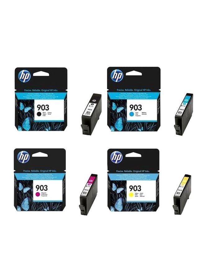HP Pack Of 4 Officejet Ink Cartridge Multicolour