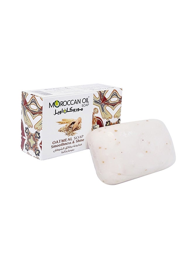 Moroccan Oil Smoothness And Shine Oatmeal Soap 125grams 