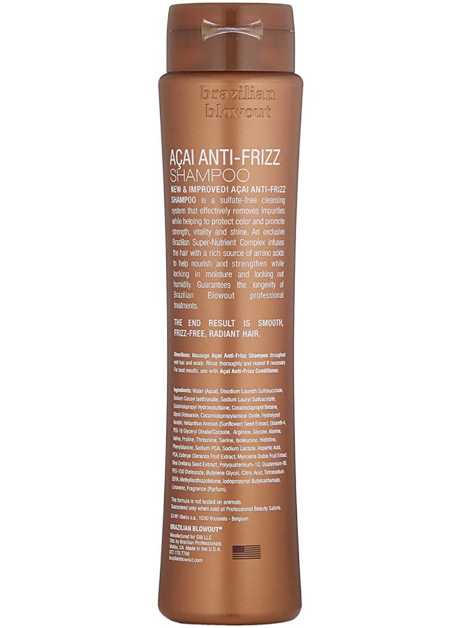 Brazilian Blowout Acai Anti-Frizz Shampoo  - Image 2