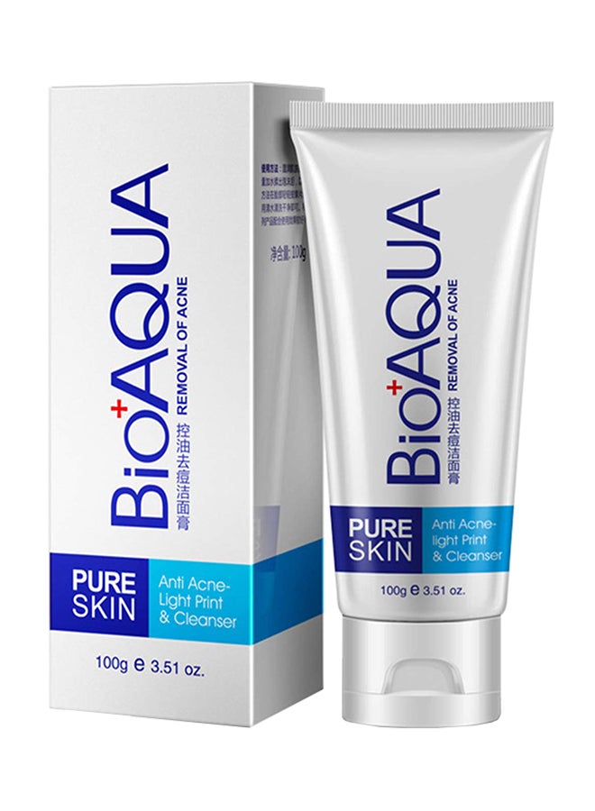 بيو أكوا كريم منظف مضاد لحب الشباب والبقع الخفيفة - Image 1