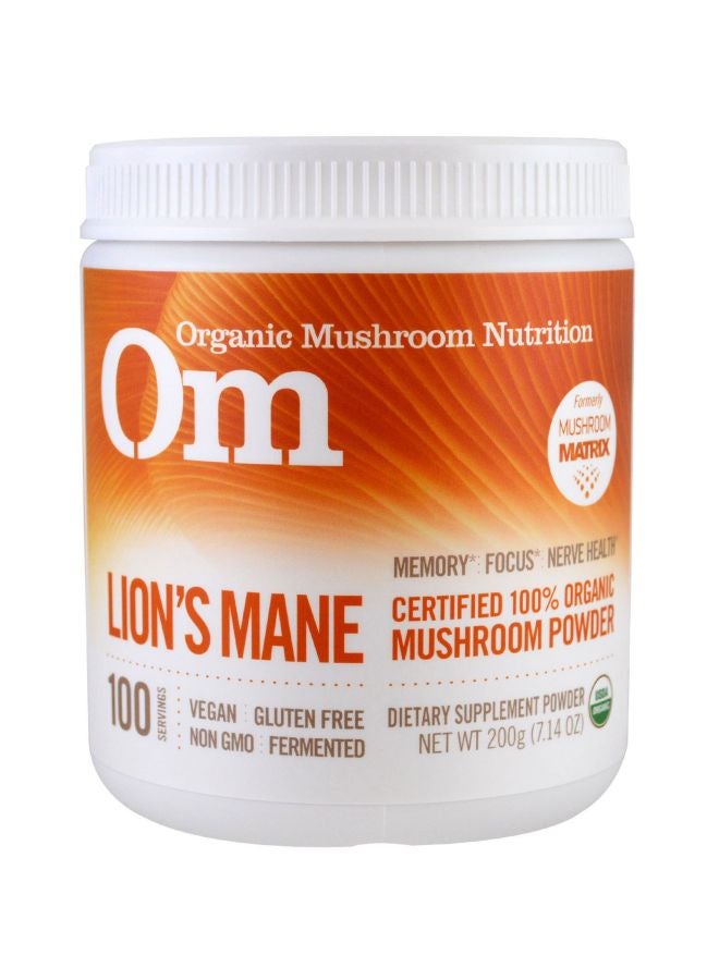 Om Organic Mushroom Nutrition - Lion's Mane Mushroom Powder Dietary Supplement - Image 1