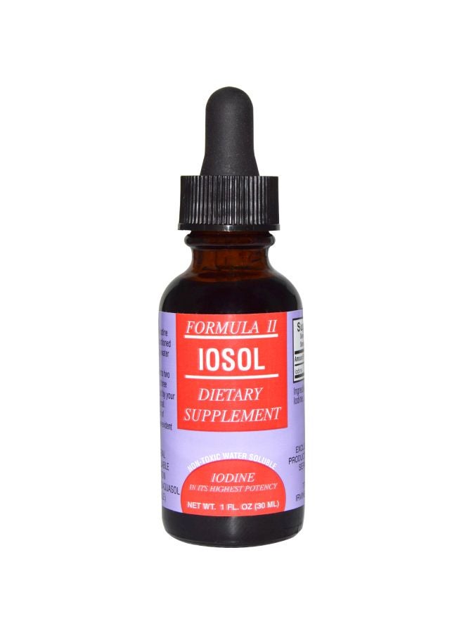 TPCS Distributors - Iosol Formula II Dietary Supplement - Image 1