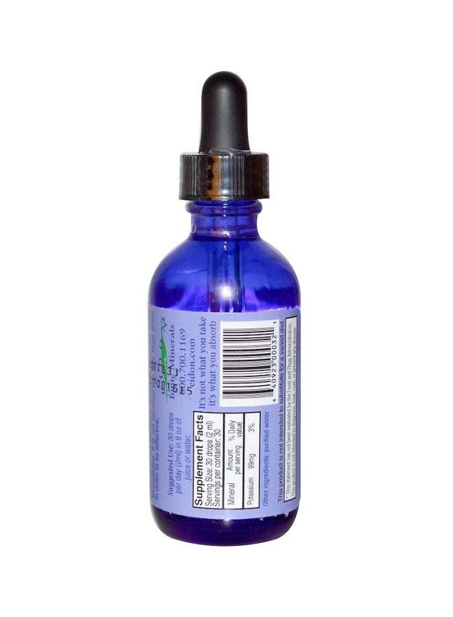 آيدون ماينيرال سابلمسنتس مركز سائل بخلاصة المعادن الأيونية والبوتاسيوم - Image 2