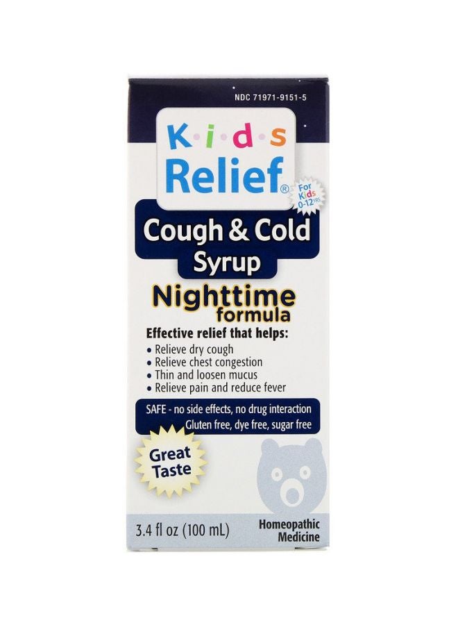 Homeolab USA - Kids Relief Cough And Cold Syrup - Image 1