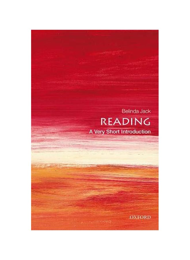 Reading: A Very Short Introduction Paperback English by Belinda Jack - 43641 