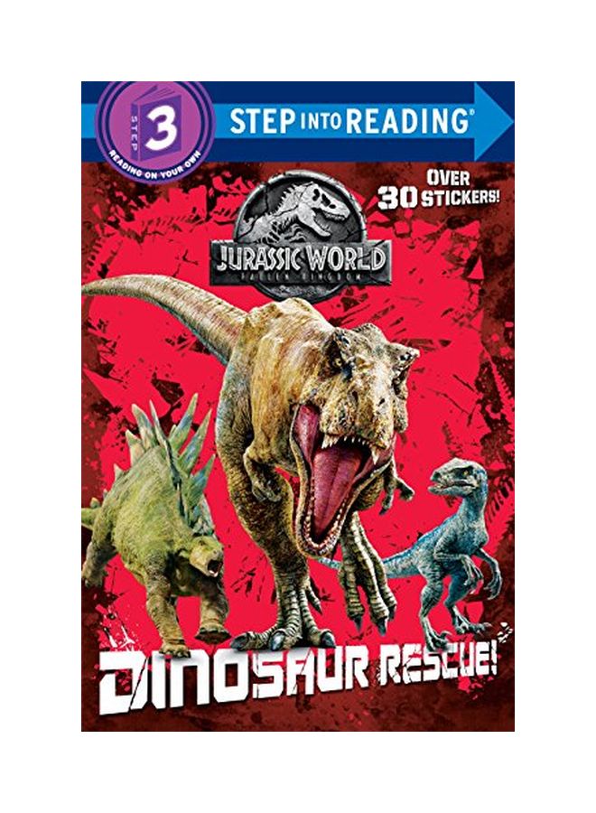 Jurassic World Fallen Kingdom Dinosaur Rescue Paperback English by Kristen L Depken - 43228