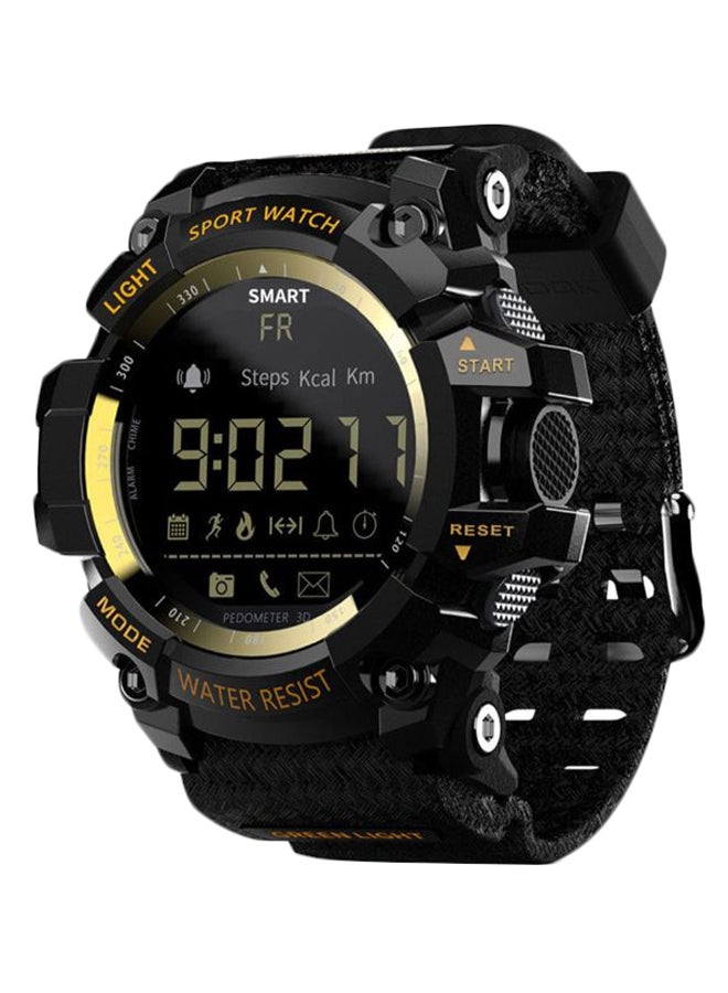 LOKMAT Mk16 Military Army Rugged Smartwatch Black/Gold - Image 1
