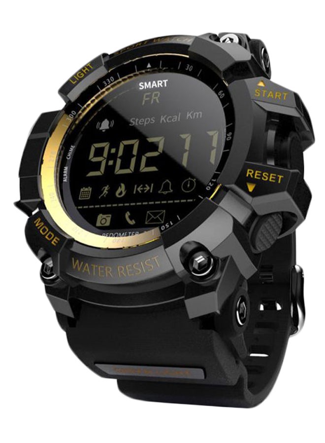 LOKMAT Mk16 Military Army Rugged Smartwatch Black/Gold - Image 3