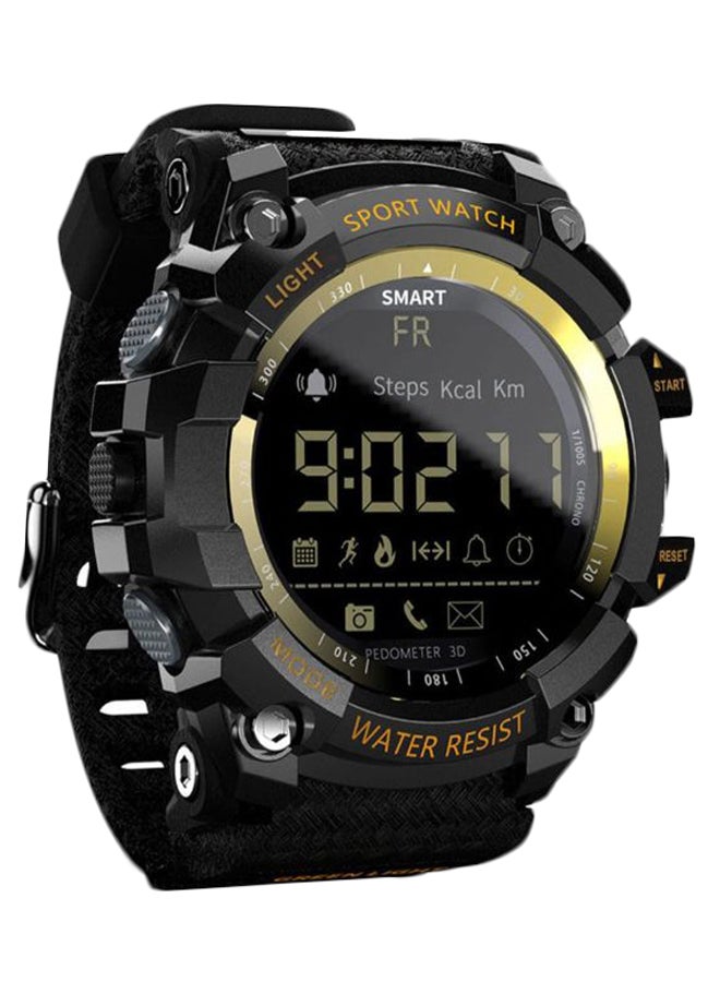 LOKMAT Mk16 Military Army Rugged Smartwatch Black/Gold - Image 2