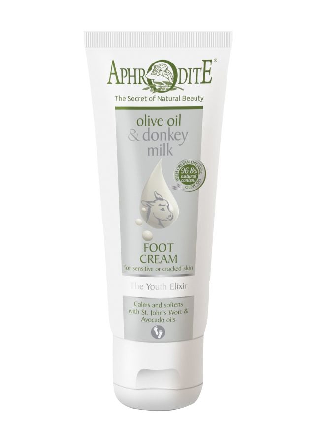 Olive Oil And Donkey Milk Foot Cream