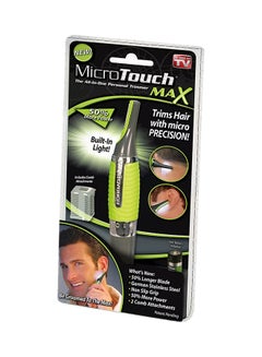 Micro Touch Max Hair Trimmer Green/Black 2X4X2.8cm  - Image 2