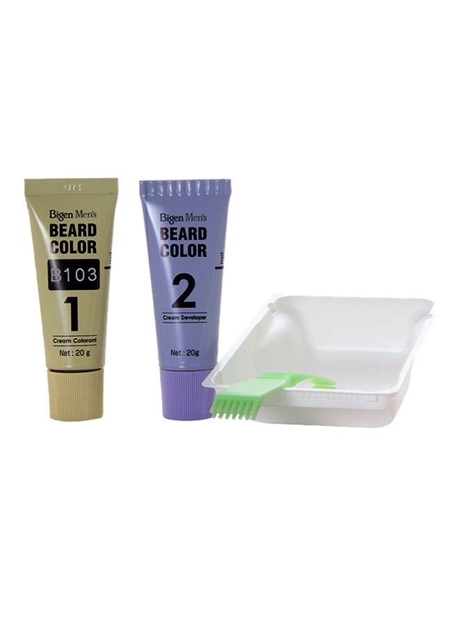 Bigen - Pack Of 2 Beard Colour Brown 2 x 20cm - Image 1