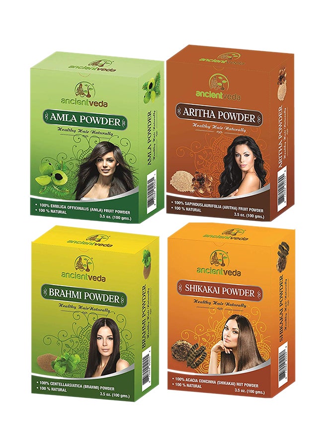 Pack Of 4 Complete Hair Care Combo Multicolour 4 x 100grams - v1580405438/N33764469A_1