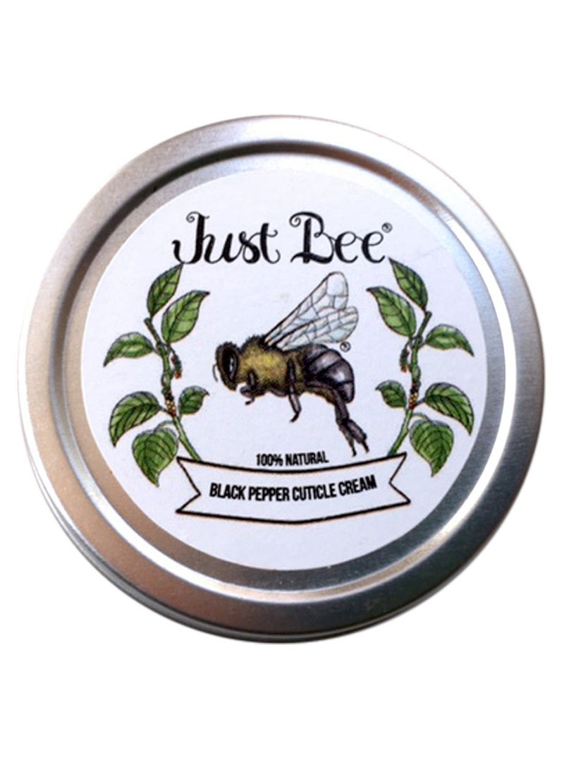 Just bee - Natural Beeswax Black Pepper Cuticle Cream Yellow - Image 1