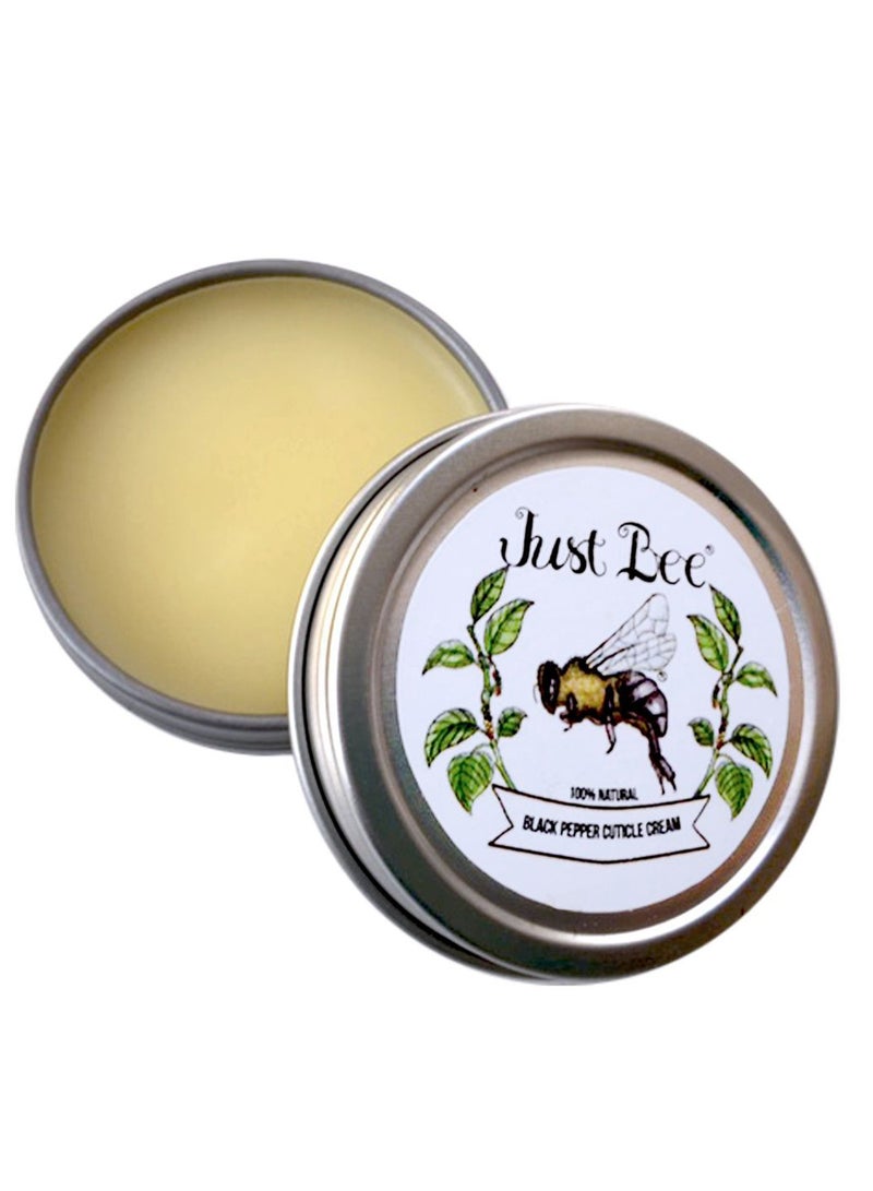 Just bee - Natural Beeswax Black Pepper Cuticle Cream Yellow - Image 1
